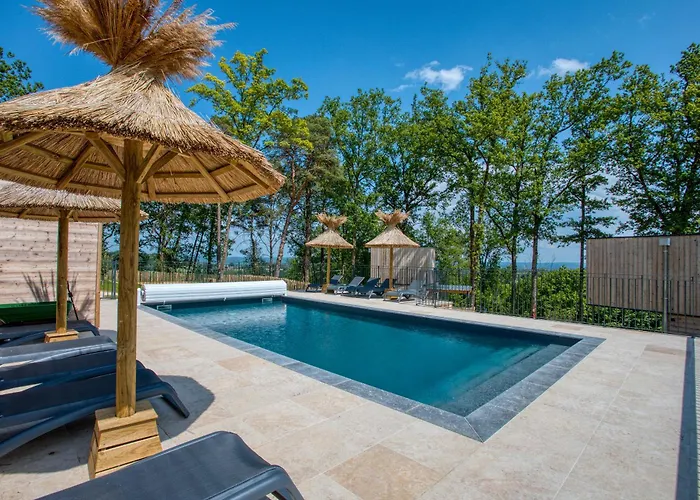 Le Pech Eternel - Chataigniers בית נופש *